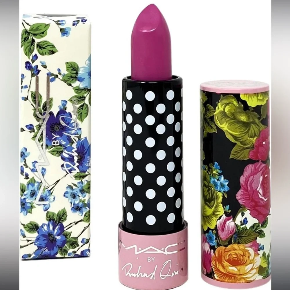 MAC By Richard Quinn Matte Lipstick - Mega Magenta (Medium-Dark Pink) - .13 oz